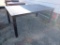 STEEL SHOP TABLE,.  4' X 8'