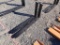 WOLVERINE PALLET FORKS,  42