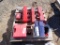PALLET OF CAMSHAFT BEARING TOOL, LARGE SOCKETS, WELDING RODS & MISC,