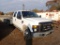 2008 FORD F350 FLATBED TRUCK,  DIESEL, AUTO, CREWCAB, DRW, FLATBED W/ TOOLB
