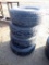 (4) 265/70R16 TIRES  ON CADILLAC WHEELS