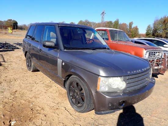 2008 LAND ROVER RANGE ROVER SUV, 184,214+ mi,  V8 GAS, AUTOMATIC, PS, AC S#