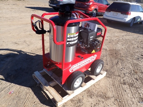MAGNUM 4000 SERIES PRESSURE WASHER,  DIESEL BURNER, GAS POWERED, 4000-PSI,