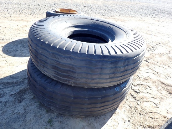 (2) 21.00-25 EQUIPMENT TIRES