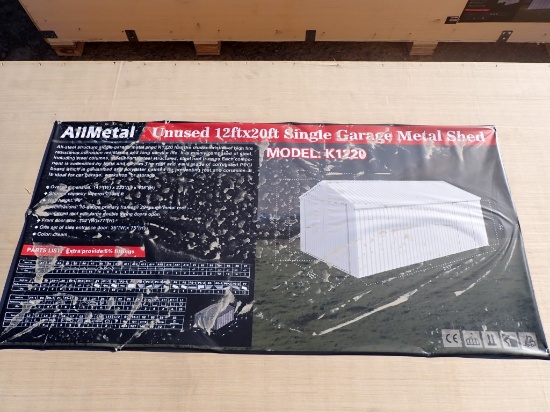 MODEL K1220 CARPORT,  12' X 20'