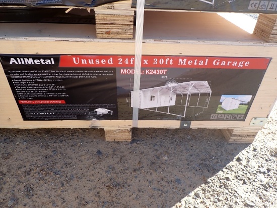 MODEL K2430T CARPORT,  24' X 30'