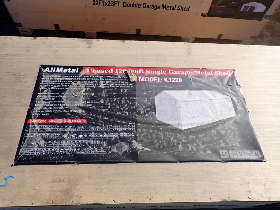 MODEL K1220 CARPORT,  12' X 20'