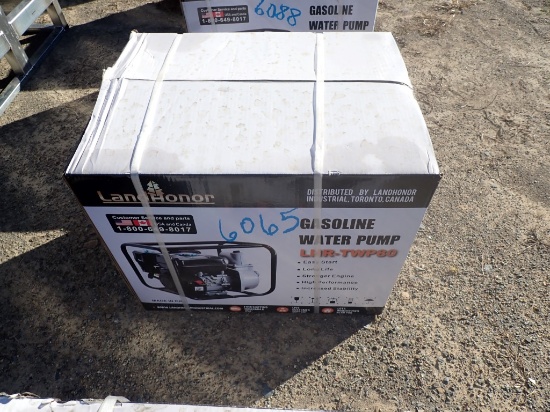LANDHONOR LHR-TWP80 WATER PUMP,  3", 7HP GAS ENGINE