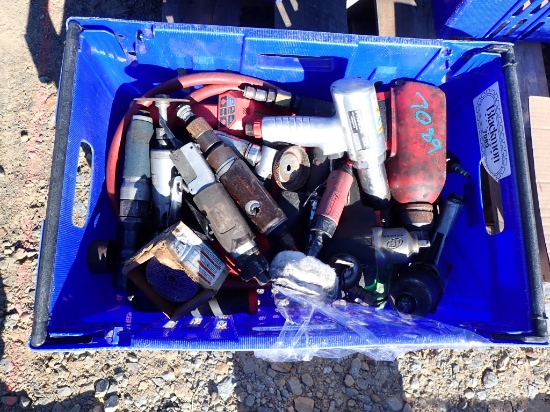 CRATE W/ AIR TOOLS