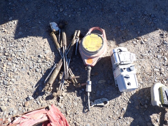 VICTOR CUTTING TORCHES, CABLE RETRACTOR,  AND MISCELLANEOUS
