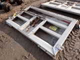 ALUMINUM DUMP GATE,  FOR END DUMP TRAILER,