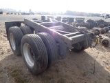 TANDEMS,  FOR TRAILER, AIR RIDE, W/ SCALES, LO PRO 22.5 ON ALUMINUM HUB PIL