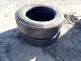 (2) 255/70R22.5 TIRES