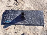 SKID STEER RECEIVER HITCH PLATE
