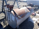 METAL FUEL TANK,  WITH PUMP AND HOSE