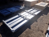 (100) CORRUGATED STEEL PANELS,  10' LONG, GALVALUME, MODEL K0311