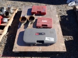 PALLET OF FAN CLUTCH WRENCH SET, DISC BRAKE TOOL KIT & MISC,