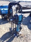 MAKITA BREAKING HAMMER,  ELECTRIC, WITH DOLLY