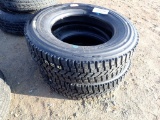 (2) 245/70R19.5 TIRES