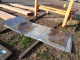 (5) STEEL PLATES,  4'X10',