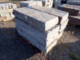 PALLET OF (8) LARGE LANDSCAPE BLOCKS