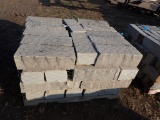 PALLET OF DECORATIVE STONE,  6X8 BLOCKS