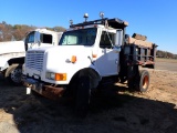 1992 INTERNATIONAL 4700 DUMP TRUCK, 172,418+ mi,  DIESEL ENGINE, AUTOMATIC,
