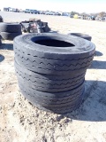 (4) 12/24.5 TIRES