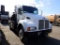 2000 KENWORTH T300 FLATBED SERVICE TRUCK, 335,406+ mi,  CAT C7 DIESEL, 6 SP