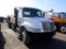 2002 INTERNATIONAL 4300 FLATBED TRUCK, 314,615+ mi,  DT466 DIESEL, 6 SPEED,