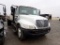 2002 INTERNATIONAL 4300 FLATBED TRUCK, 578,336+ mi,  DT466 DIESEL, 7 SPEED,