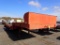 SHOP-BUILT STEPDECK TRAILER,  29', 4' DOVE, FOLDING RAMPS, SINGLE AXLE, DUA