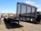 1973 FONTAINE STEP DECK TRAILER,  11' TOP DECK, 30' LOAD DECK, 4' DOVE, FOL