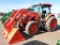 KUBOTA M5091 WHEEL TRACTOR, 1240+ HRS,  DIESEL CAB, AC, 3PT, PTO, REMOTES,