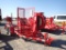BRENCO TEN36 SG94 REEL CARRIER TRAILER,  PINTLE HITCH, W/ TENSIONER FEEDER,