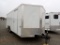 2023 QUALITY ENCLOSED TRAILER,  20', TANDEM AXLE, SINGLE TIRE, FOLDING RAMP