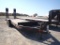 2014 INTERSTATE EQUIPMENT TRAILER,  PINTLE HITCH, 21', 3' DOVE TAIL, FOLDIN