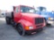 1999 INTERNATIONAL 4700 DUMP TRUCK, 14,678+ mi showing,  IH DIESEL, AUTO, S