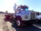1988 MACK DM6 ROLLOFF TRUCK, 387,342+ mi,  MACK DIESEL, 10-SPEED, TYWIN SCR