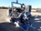 CORNELL WATER PUMP,  JOHN DEERE DIESEL, MOUNTED ON FUEL TANK