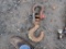 (1) LARGE 8 TON HOOKS W/ CLEVIS