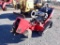 BARETTO RG1692 WALK BEHIND STUMP GRINDER, 1391+ HRS,  GAS, S# 1692