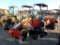 AGT MX15R MINI EXCAVATOR,  420 CC GAS, 15-HP, RUBBER TRACKS, MANUAL THUMB,
