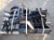 AGT MINI EXCAVATOR ATTACHMENT SET,  BUCKET, QUICK HITCH, GRAPPLE, AUGER, RA