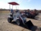 FLAND FL45 MINI WHEEL LOADER,  739CC GAS, ARTICULATED, CANOPY, NEW,