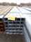 BUNDLE OF (25) LENGTHS OF SQUARE TUBING,  GALVANIZED, 2-1/2
