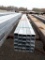 BUNDLE OF (25) LENGTHS OF SQUARE TUBING,  GALVANIZED, 2-1/2