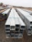 BUNDLE OF (16) LENGTHS OF SQUARE TUBING,  GALVANIZED, 4