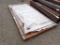 (9) STEEL PLATES,  5X10, 1/4