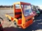 TAYLOR - DUNN FLATBED CART,  CAB, ELECTRIC, DOES NOT RUN